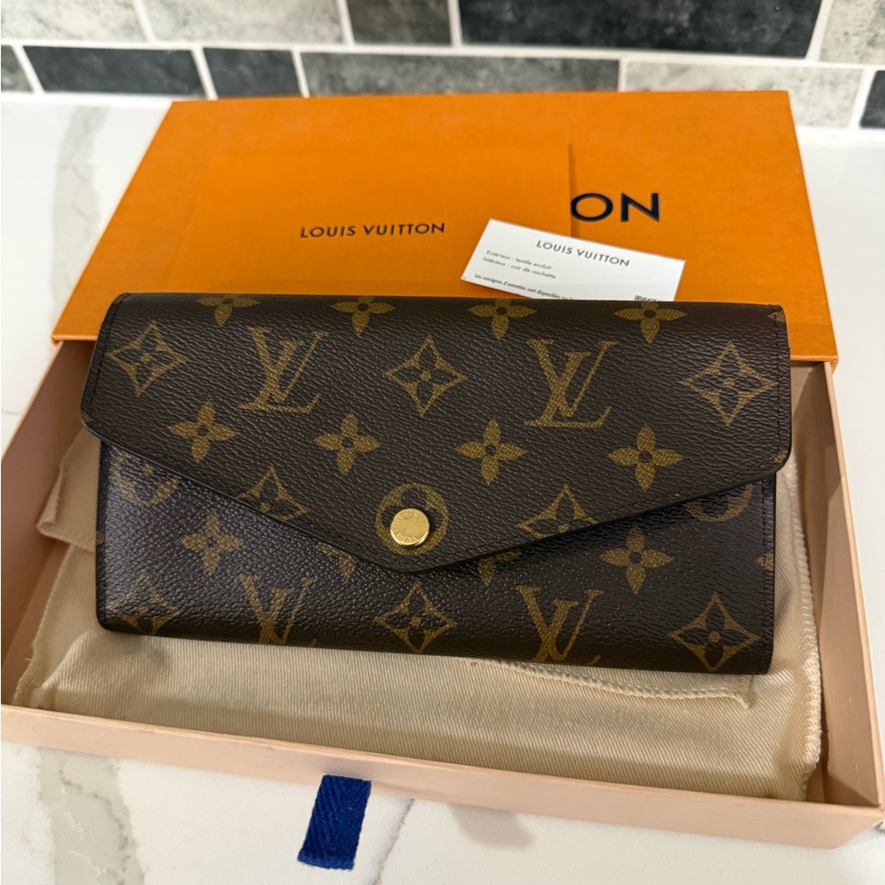 Louis Vuitton Dark Brown Monogram Wallet